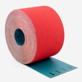 Roll of rigid sanding cloth...