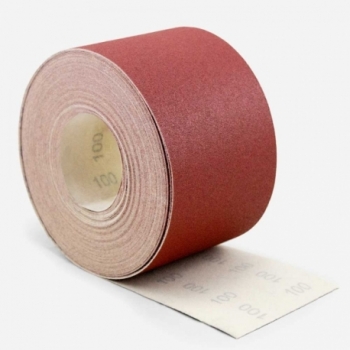 Roll of sandpaper with...